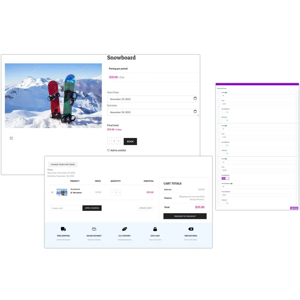 Instant Quoting System for Winter Sports Equipment Rentals