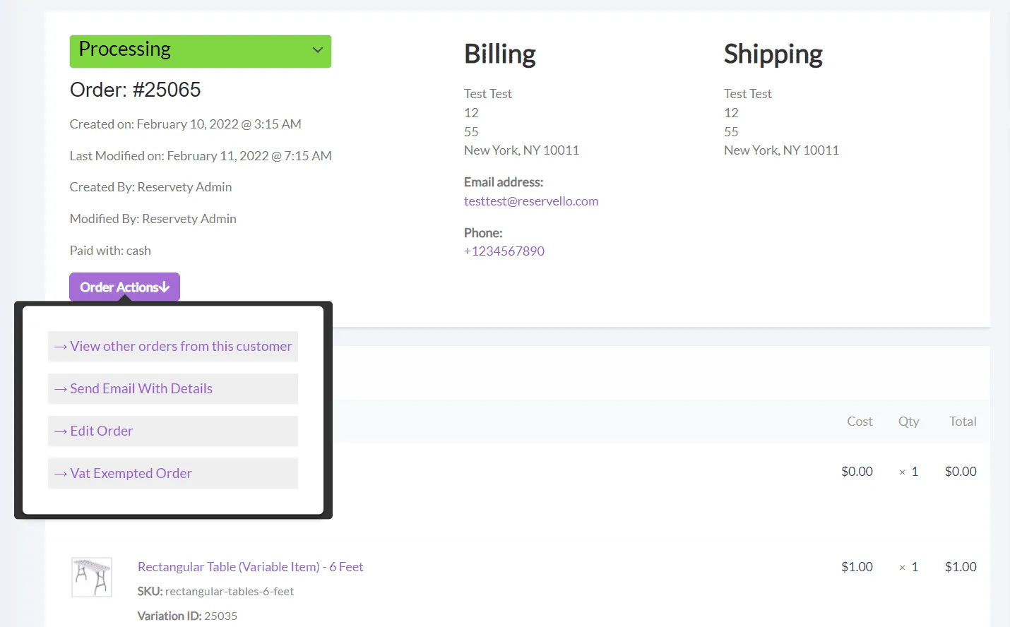 Order Management System