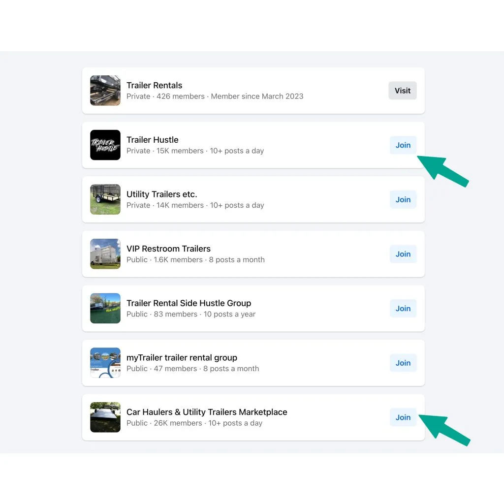 facebook groups screenshot