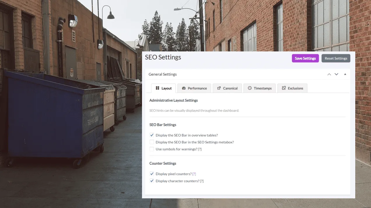 SEO tools for Dumpster Rentals