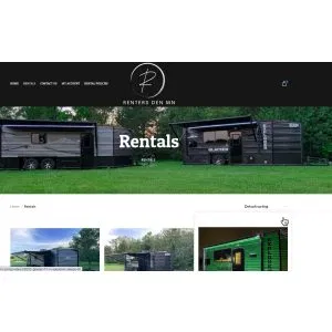 campers rental template